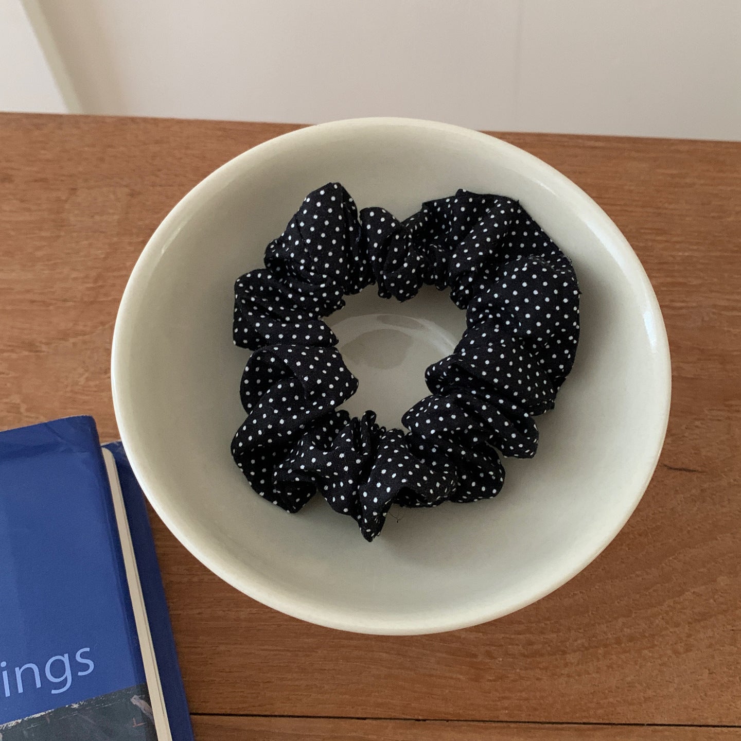 Polka Dot Hair Scrunchie - DippedShop Wholesale - #1459