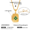 Trendy Oval Pendant Photo Locket Necklace 6W6JNC405L