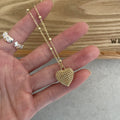 Hollow Out Love Pendant Necklace - DippedShop Wholesale - #4099