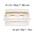 Boho-style Multi Layer Beaded Bracelets 6W6JBR502