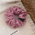 Simple Solid Color Knit Elastic Scrunchies 6W6HSR507