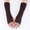 Long Fingerless Arm Warmers - DippedShop Wholesale - #9171