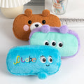 Plush Embroidery Pencil Pouch - DippedShop Wholesale - #5987
