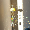 Sunflower Crystal Ball Pandant Hanging Suncatchers MK2CZAS6H7HLS72