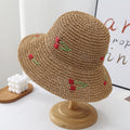 Cherry Crochet Foldable Hat - DippedShop Wholesale - #1763