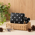 Minimalist Polka Dots Heart Charm Trifold Wallet 6S10BWB97