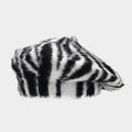 Fashion Striped Color Block Warm Beret Hat 6W6HAT807