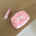 Colorful Polka Dots Quilted Shell Makeup Bag MK2BW6S10BOB123