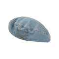 Fashion Washed Solid Color Denim Beret MK2BW6W6HAT103