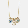 Evil Eye Pendant Choker Necklace - DippedShop Wholesale - #3187