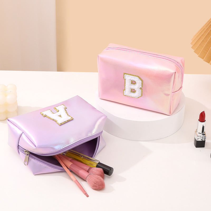 Embroidered Portable Makeup Bag - DippedShop Wholesale - #9091