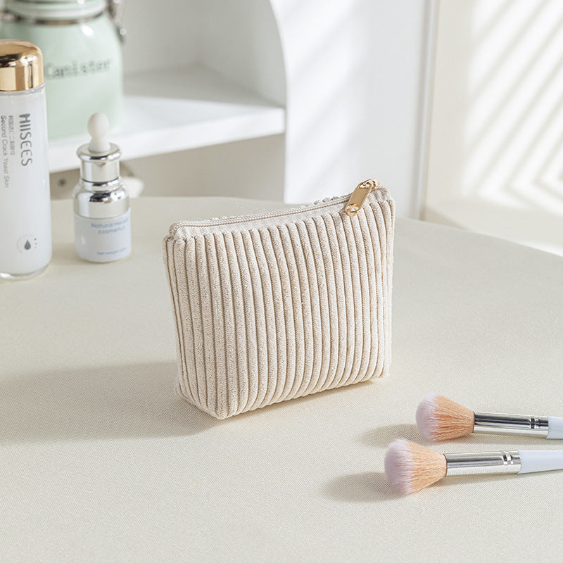 Velvet Travel Makeup Bag - DippedShop Wholesale - #5187