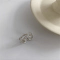 Cross Band Bead Ring - DippedShop Wholesale - #2419