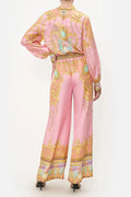 Lantern Sleeve Shirt Pant Set - DippedShop Wholesale - #1843