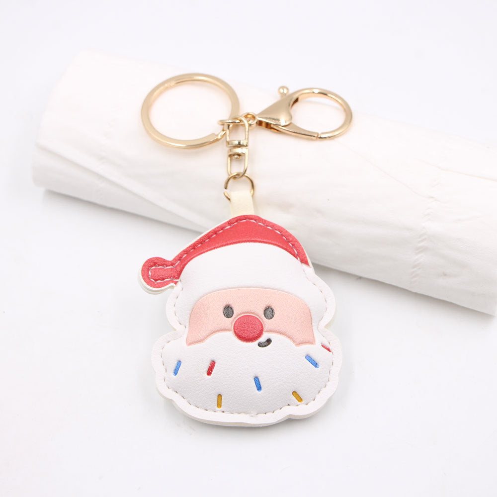 Funny Leather French Fries Snake Keychain 6W10BBC701