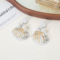 Starfish Pearl Stud Earrings - DippedShop Wholesale - #5715