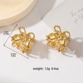 Gold Butterfly Hair Claw - DippedShop Wholesale - #6883