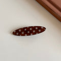 Simple Polka Dots Acetate Hair Claw Clip MK2PPIM6W6HCP1268