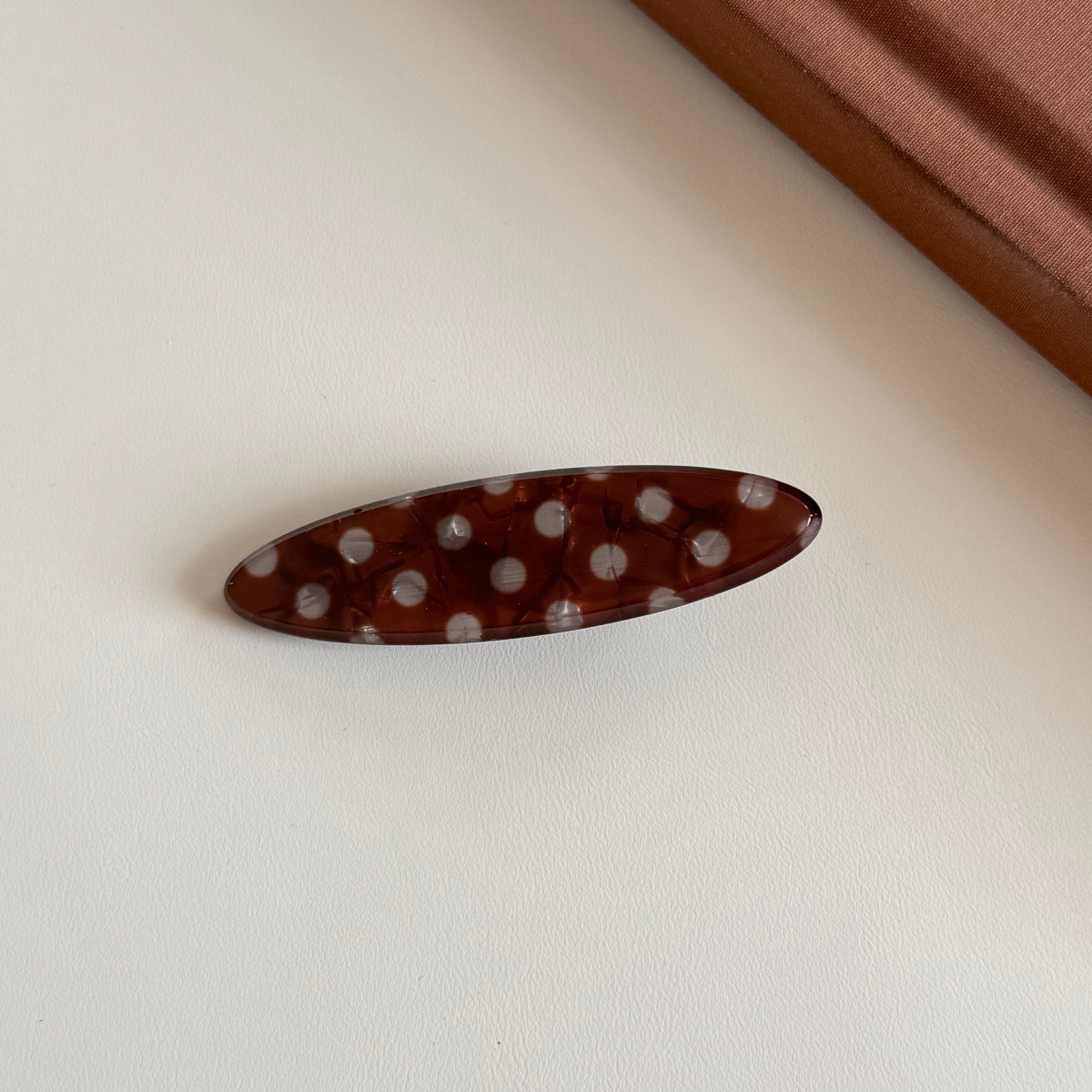 Simple Polka Dots Acetate Hair Claw Clip MK2PPIM6W6HCP1268