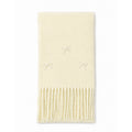 Cute Bowknot Solid Color Tassel Warm Scarf W6W6NSC127