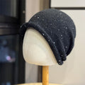 Flecked Rolled Edge Beanie - DippedShop Wholesale - #4083