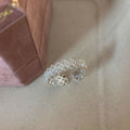 Lace Heart Open Ring - DippedShop Wholesale - #8851