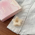 Minimalist Solid Color Hollow Star Hair Clip 8AS6HCP390L