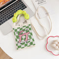 Cute Cartoon Print Knit Crossbody - DippedShop Wholesale - #2387