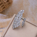 Butterfly Rhinestone Open Ring - DippedShop Wholesale - #4723