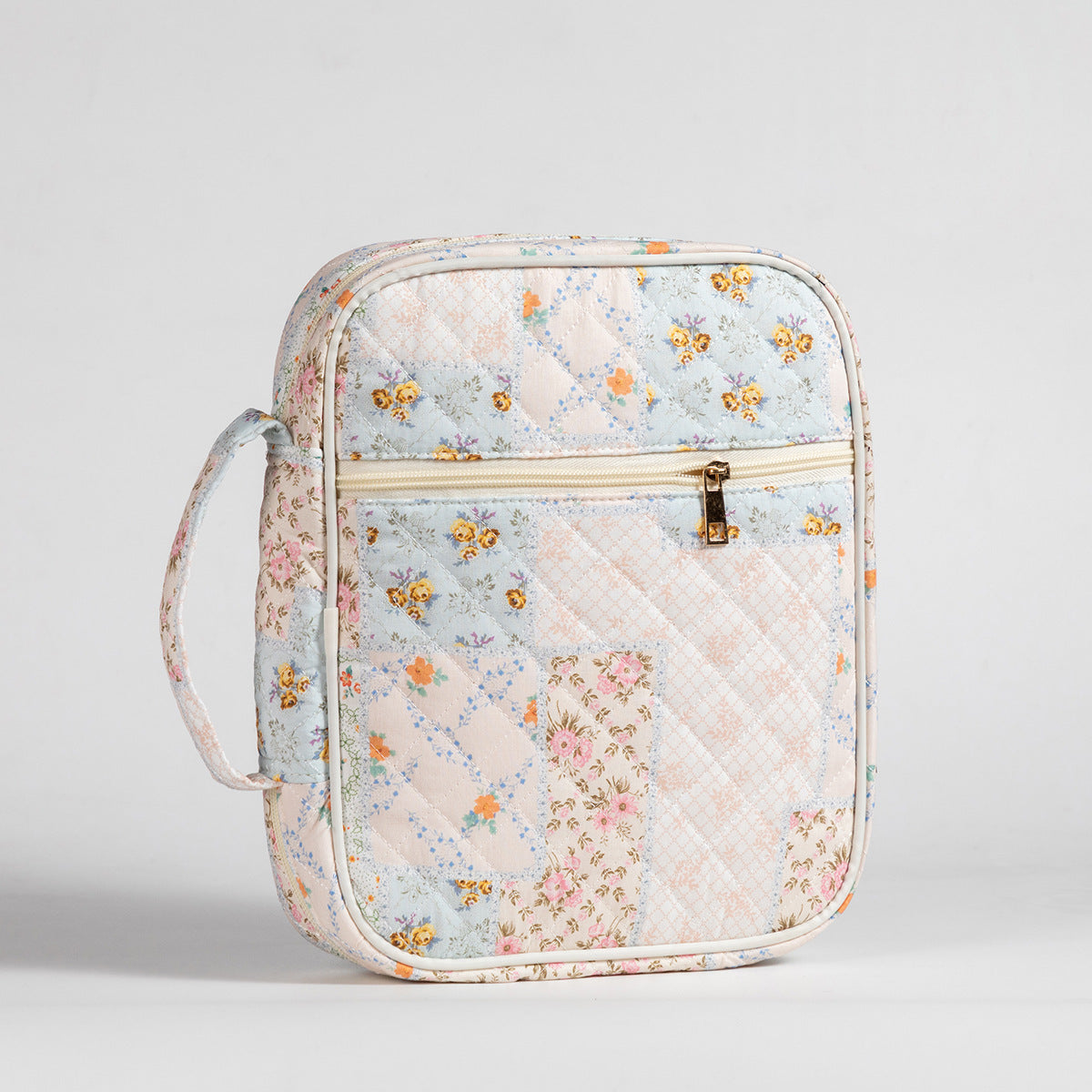 Sweet Bowknot Print Quilt Shell Cosmetic Bag 6S5CO100