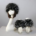 Faux Fur Headband Wrist Cuffs - DippedShop Wholesale - #3043