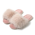 Fluffy Plush Indoor Slippers - DippedShop Wholesale - #5939