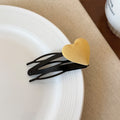 Sweet 3D Heart Duckbill Hair Clips 6W6HCP1244