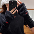 Knitted Fingerless Arm Warmers - DippedShop Wholesale - #8835