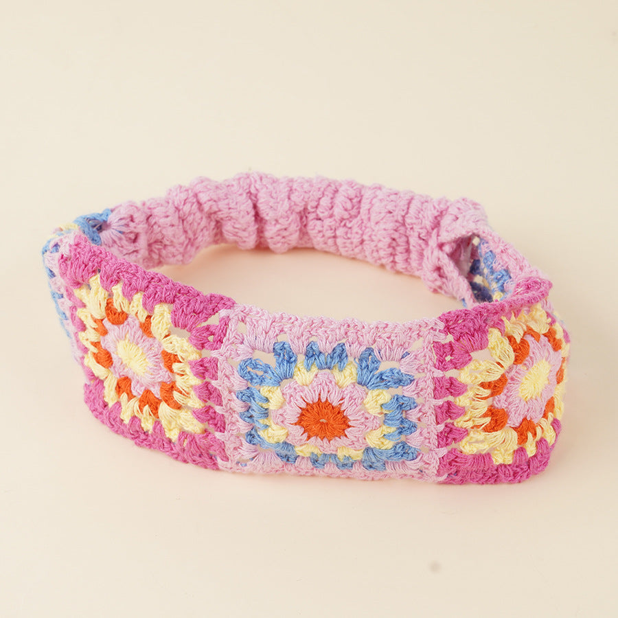 Crochet Elastic Hair Band - DippedShop Wholesale - #4515
