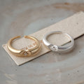 Heart Zircon Open Ring - DippedShop Wholesale - #6099