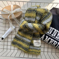 Striped Knit Winter Scarf - DippedShop Wholesale - #0339