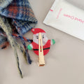 Cute Christmas Tree Duckbill No Crease Hair Clip 6W6HPN101