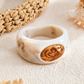 Boho Style Floral Enamel Statement Bracelet 6W6JBR594