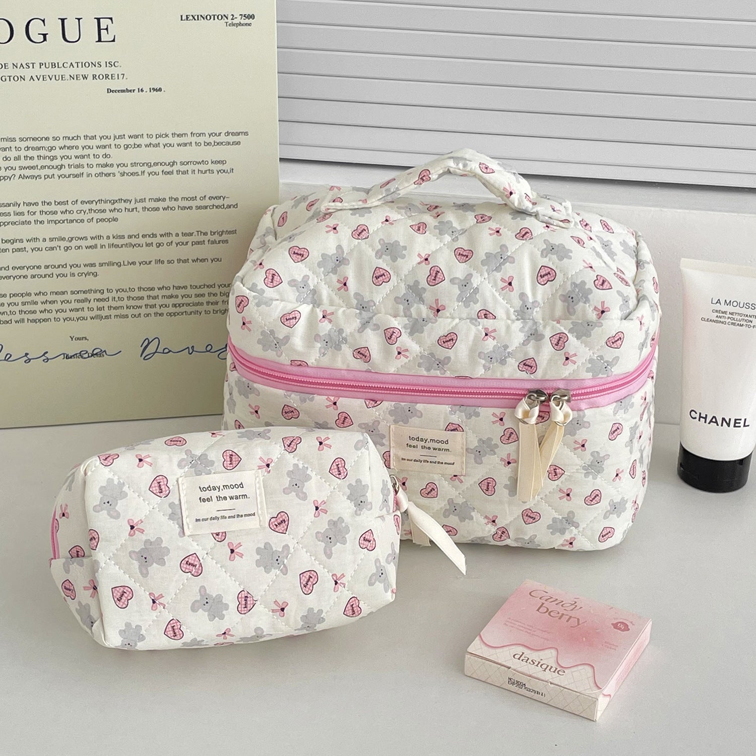 Cute Cartoon Cosmetic Bag - DippedShop Wholesale - #3635
