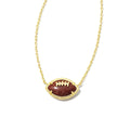 Fashion Soccer Ball Pendant Chain Necklace 6W6JNC414L