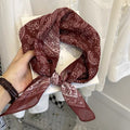 Retro Cashew Print Lightweight Silk Scarf 6W6NSI265