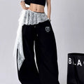 Asymmetrical Lace Layered Wrap Mesh Wrap Skirt 6W1SL30