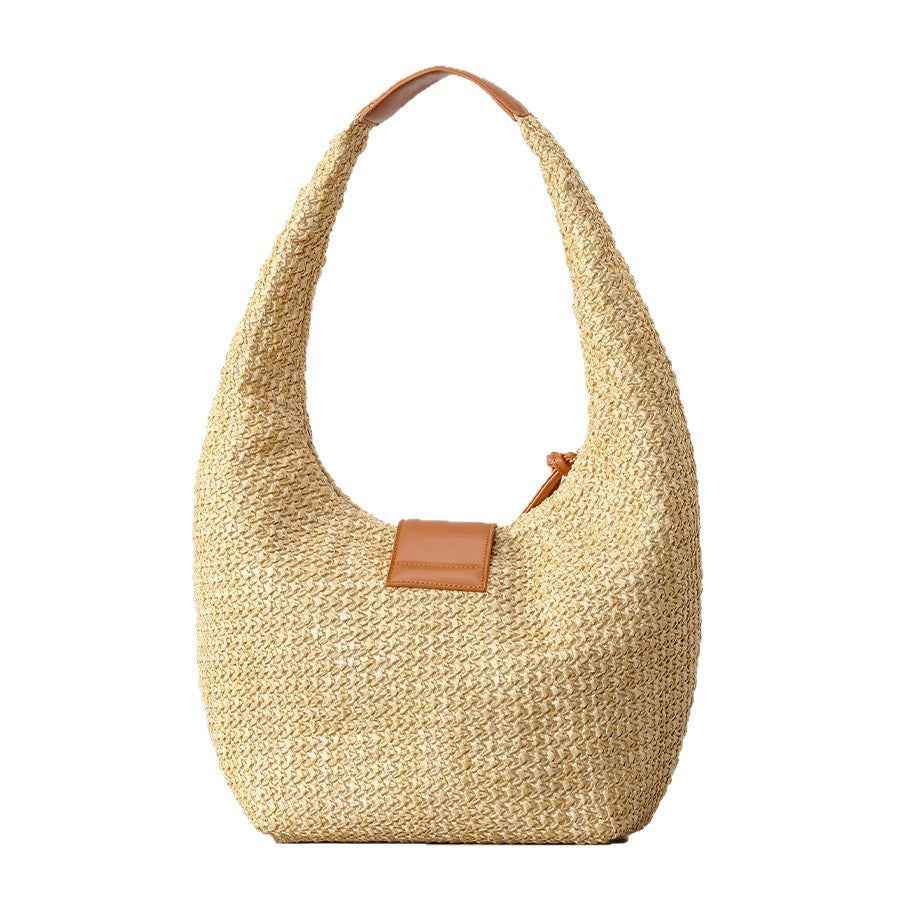 Fashion Beach Handmade Straw Woven Underrarm Bag 8BW6BBG426T