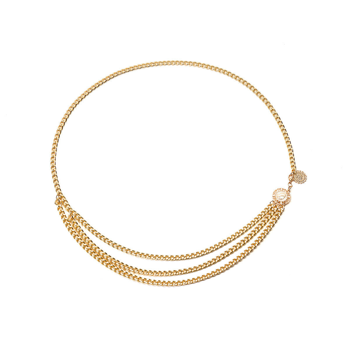 Stylish Gold Plated Multi-Laye - DippedShop Wholesale - #5875