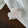 Minimalist Polka Dots Versatile Hair Claw 8AS6HCP303L