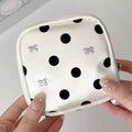 Sweet Color Block Polka Dot Jewelry Case 6W13HSJ95