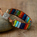 Boho Style Colorful Irregular Beaded Bracelet 6W6JBR720