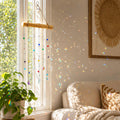 Rainbow Crystal Star Moon Hanging Sun Catcher 6H7HLS216