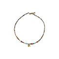 Bohemian Style Natural Stone Beaded Necklace - DippedShop Wholesale - #3731